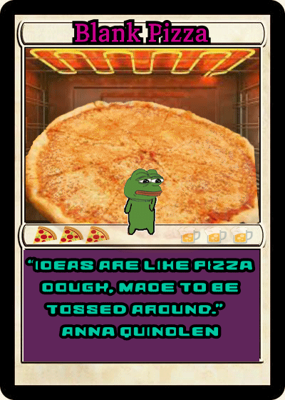 BLANKPIZZA, artwork by Jona Carbi (animated GIF)
