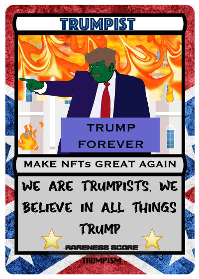 TRUMPIST, artwork by Jona Carbi (animated GIF)