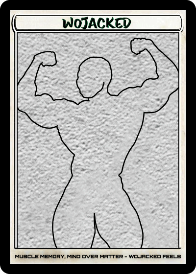 WOJACKED, artwork by Jona Carbi (animated GIF)